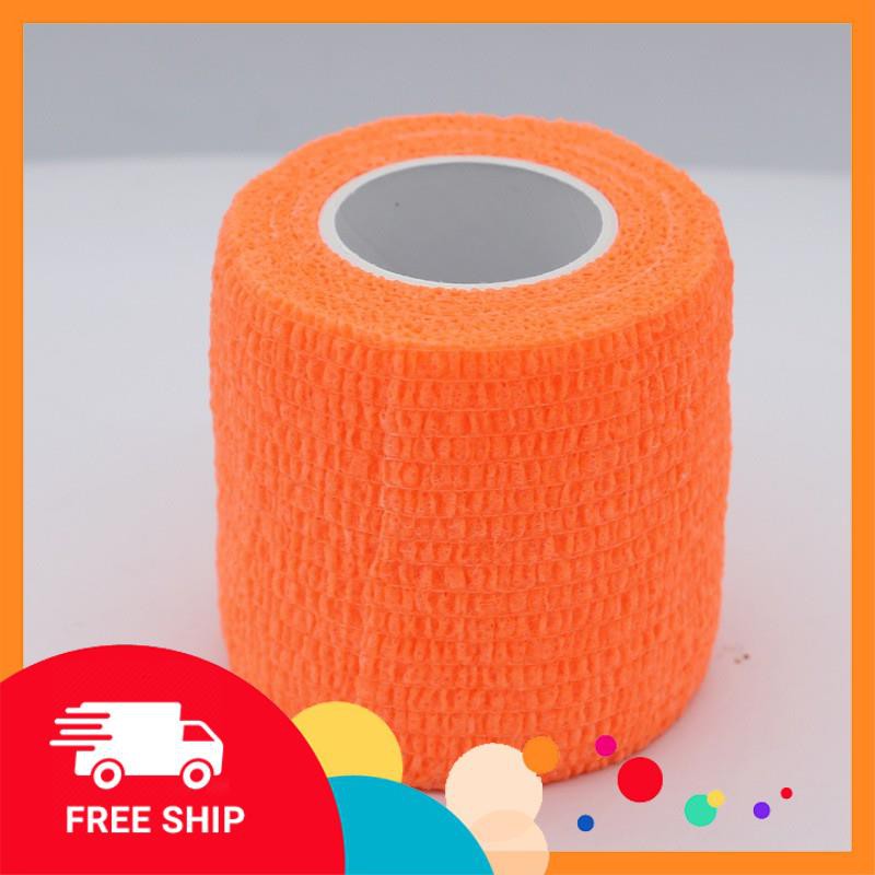 Cuộn Bọc Tay Cầm Máy Xăm  Băng Dính Quấn- Len Vải Quấn Chống Trơn Tay Cố Định Máy