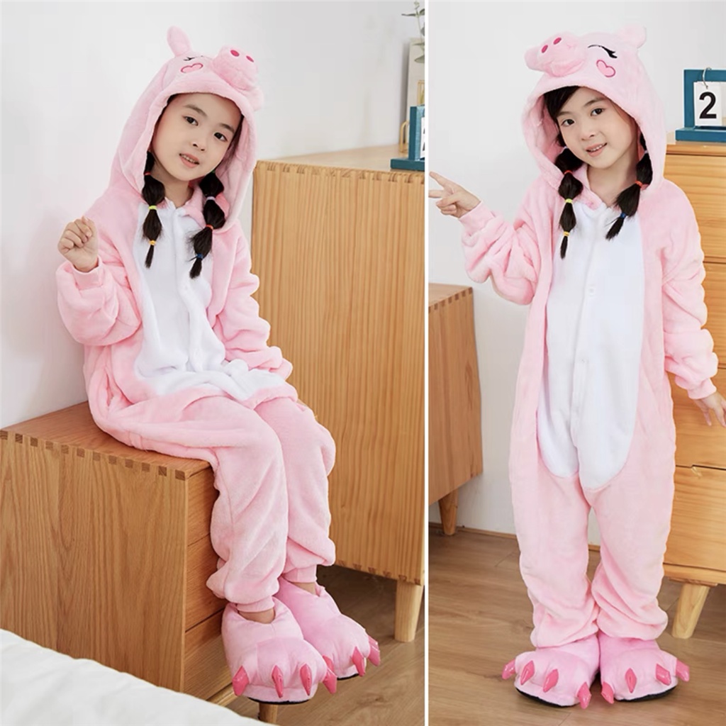 Bộ Đồ Ngủ Liền Thân Hóa Trang Người Nhện/Khủng Long Cho Bé Trai/Gái