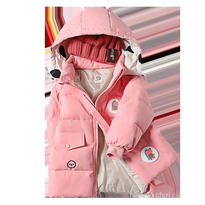 2021 Fall And Winter Children's Clothing Children Long Thick Coat Kids Overcoat