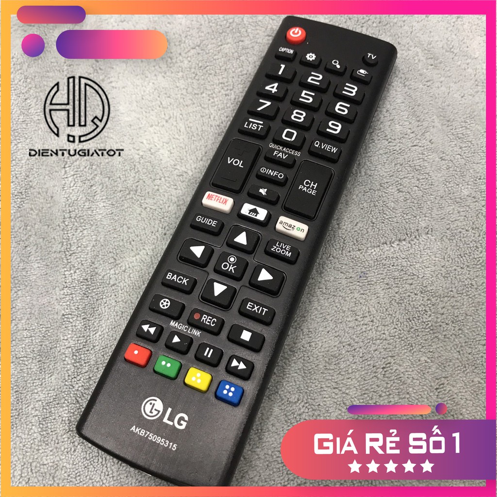 ⚡CAO CẤP⚡BH 3 THÁNG⚡MỚI 2020⚡ - REMOTE ĐIỀU KHIỂN TIVI LG SMART NGẮN 2018 NETFLIX-AMAZON