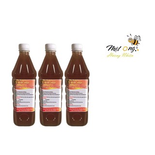 3 chai mật ong ( chai 500ml) nguyên chất