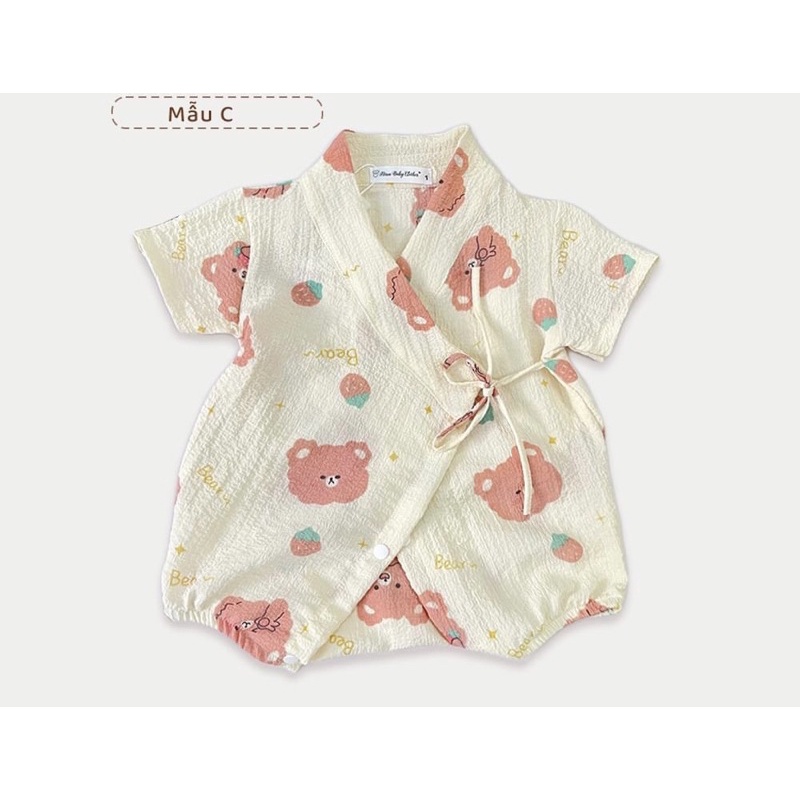 vải đũi xốp con gấu bear to mềm mại ko nhăn may đồ bộ mềm mát không nhăn