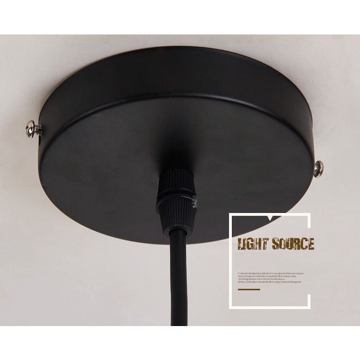 Đèn Thả Khung Sắt Nghệ Thuật, Đèn Thả Bàn Ăn Phòng Khách Phòng Ngủ Thiết Kế Nhiều Mẫu Độc Đáo (Gồm Bóng Đèn)