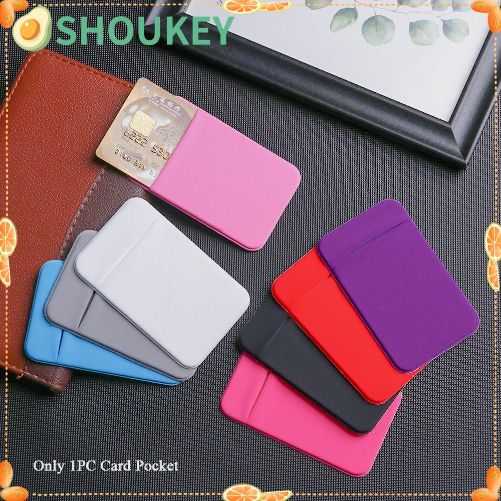 Túi đựng thẻ co giãn gắn sau điện thoại tiện dụng