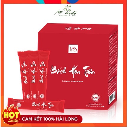 Cốm Bách Hoa Tiên Las Beauty cốm uống đẹp da, bổ sung nội tiết HỘP 20 GÓI
