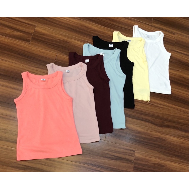 Set 3 áo tanktop MÀU NGẪU NHIÊN