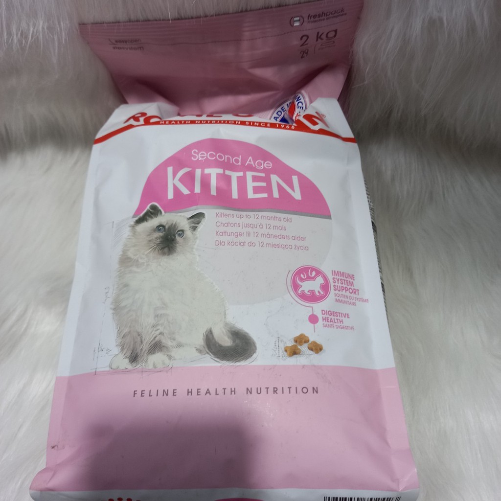 Thức ăn cho mèo con Royal Canin Kitten 2kg - Dành cho mèo 4-12 tháng tuổi