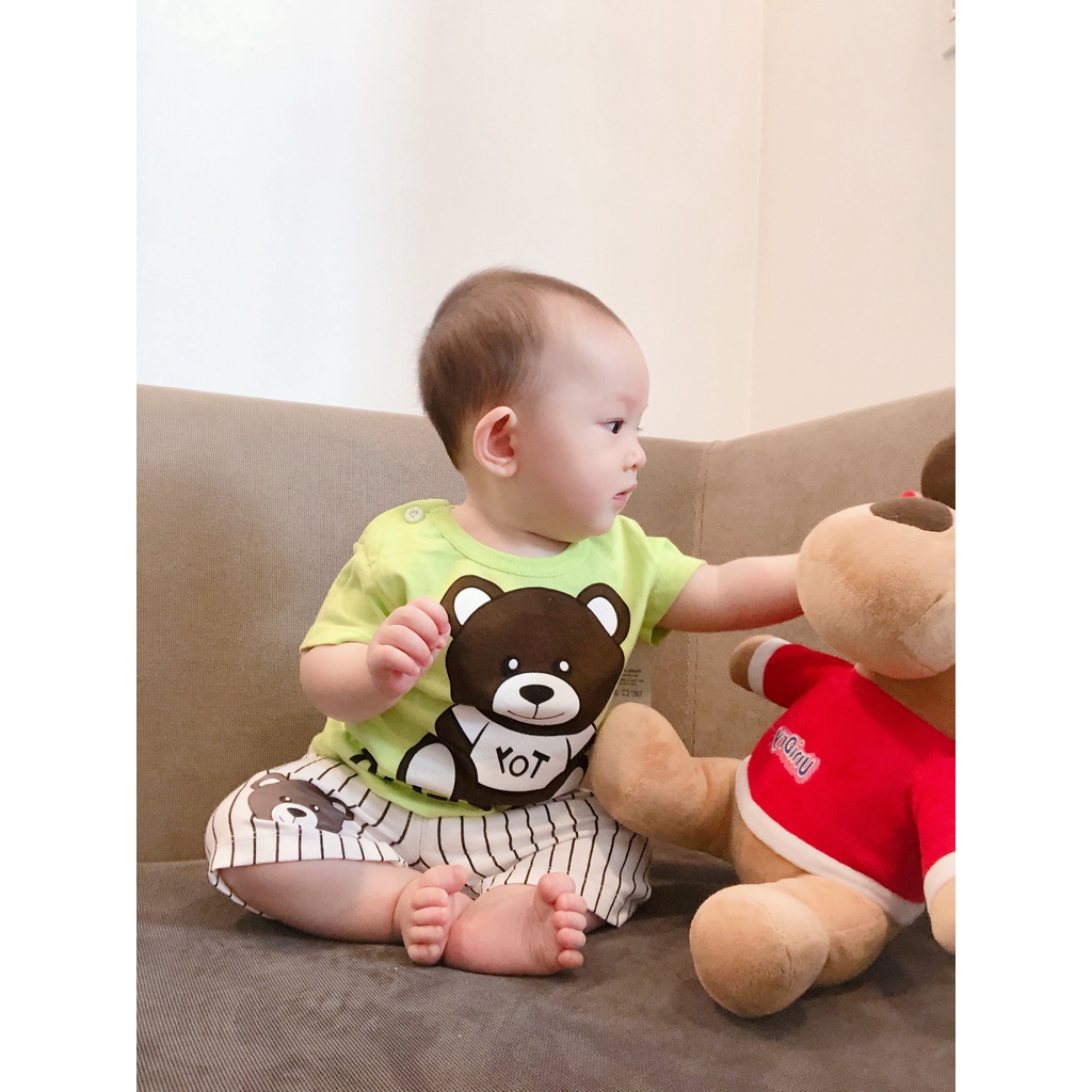 Set đồ bé trai HINATA - Đạt tiêu chuẩn Oeko-Tex Standard 100 BF46