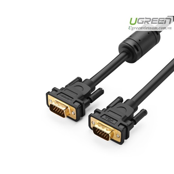 Cáp VGA 3+6C dài 10M cho Màn Hình, Máy Chiếu Chính Hãng Ugreen 11633