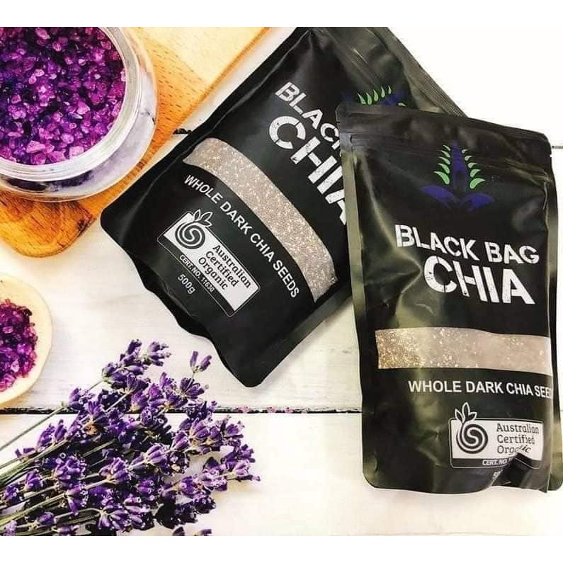 [Hàng chuẩn Úc] Hạt Chia Black Bag 500gr