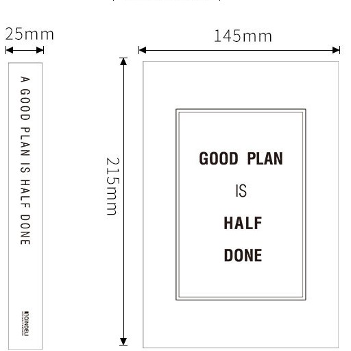 Sổ kế hoạch Plan Nhật ký 3 năm