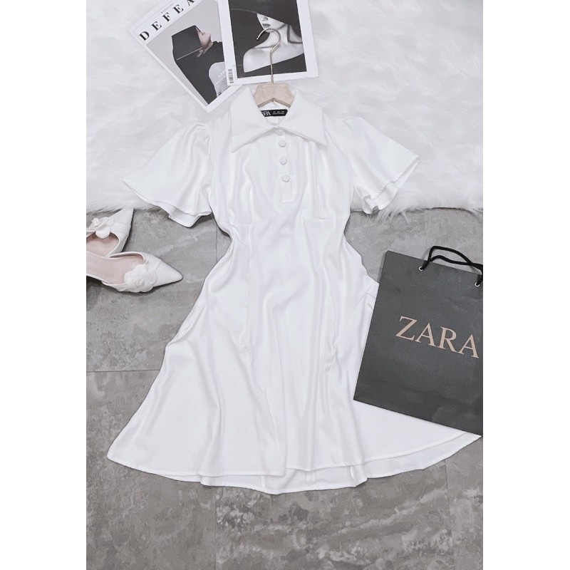 BÁN SỈ VÁY TRẮNG CÚC BỌC TAY XOÈ CHO NỮ | BigBuy360 - bigbuy360.vn