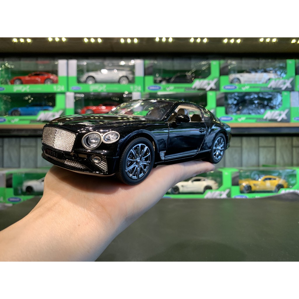 Xe mô hình hợp kim siêu xe Bentley Continental GT  tỉ lệ 1:24 hãng XLG