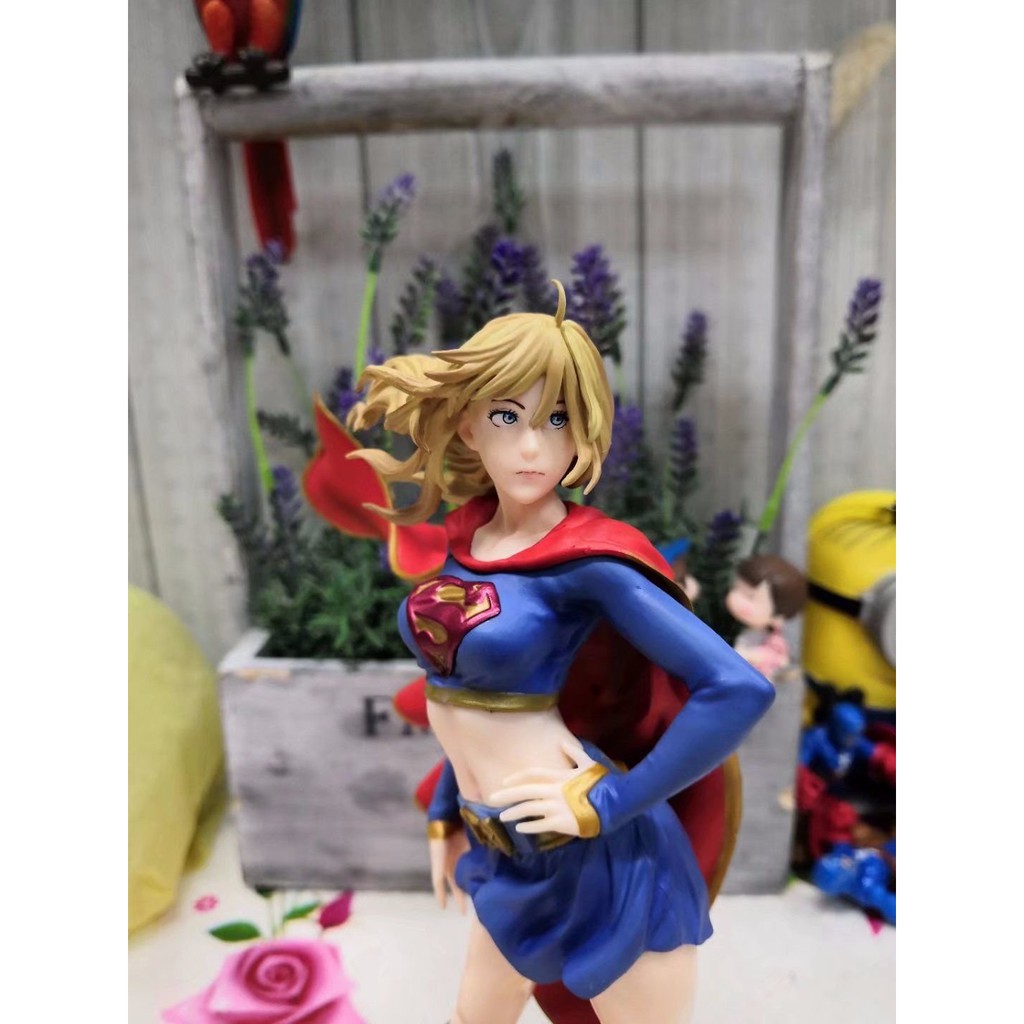 Mô Hình Đồ Chơi Nhân Vật Siêu Nhân Justice League Dc Justice League Supergirl Pvc