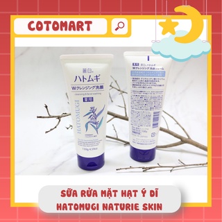 Sữa rửa mặt hạt ý dĩ Hatomugi Naturie Skin