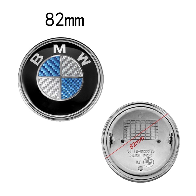 Logo Gắn Trang Trí Vô Lăng Xe Hơi bmw Bằng Sợi carbon Cao Cấp Ốp