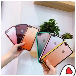 Ốp Lưng Ombre Iphone 2 màu siêu đẹp cho 7 Plus và 8 Plus