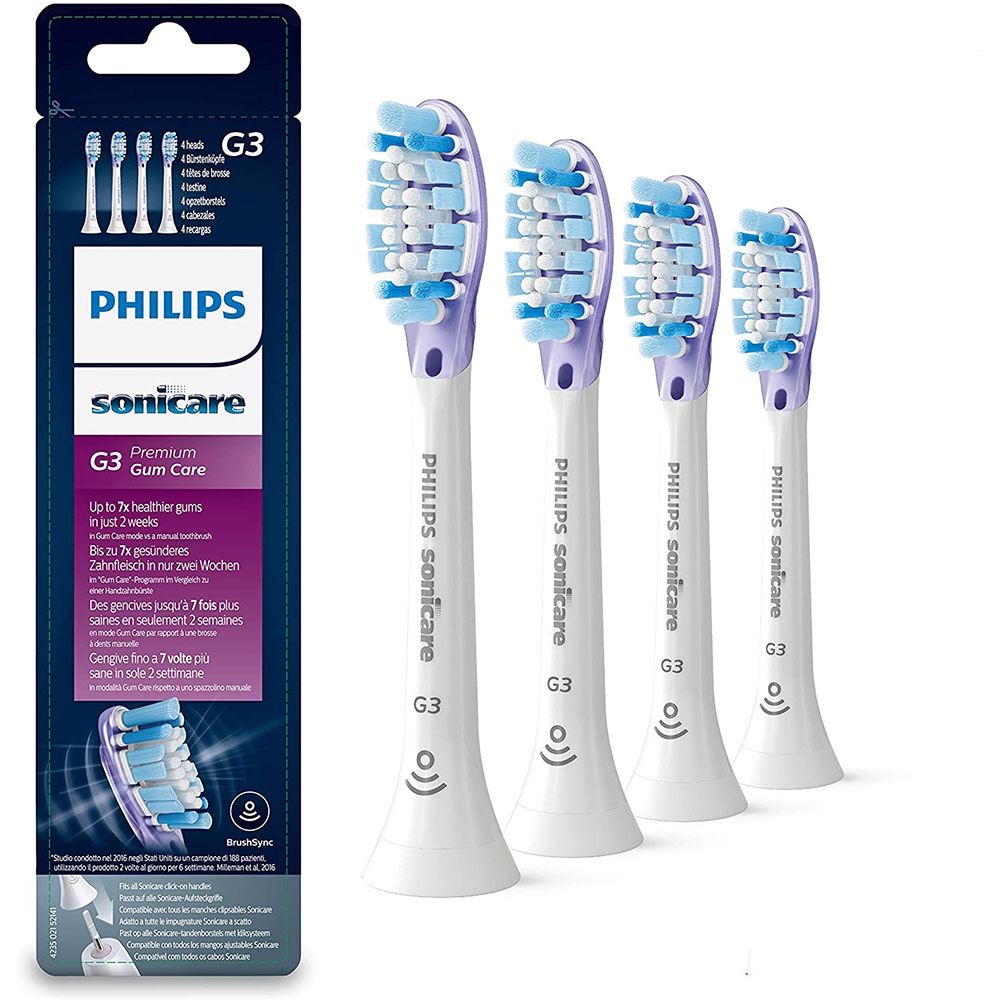 Đầu Bàn Chải Điện Philips Lông Siêu Mềm Phù Hợp Cho Lứa Tuổi, Đầu Bàn Chải Nhỏ Gọn Hàng Mỹ