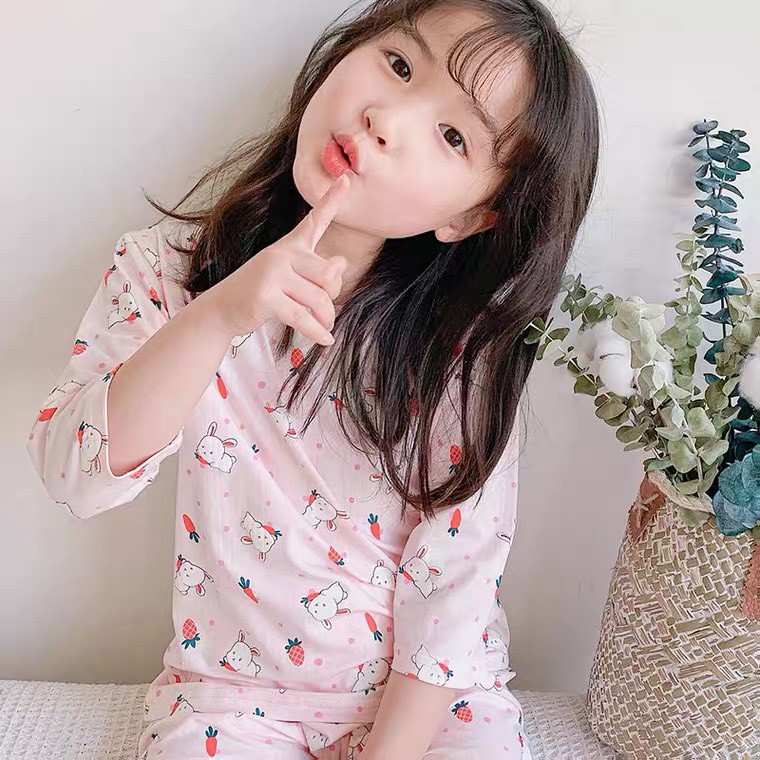 Bộ Lửng Cho Bé Mặc Đến Lớp, Đồ Mặc Mùa Hè Cho Bé Gái Bé Trai size 73-130