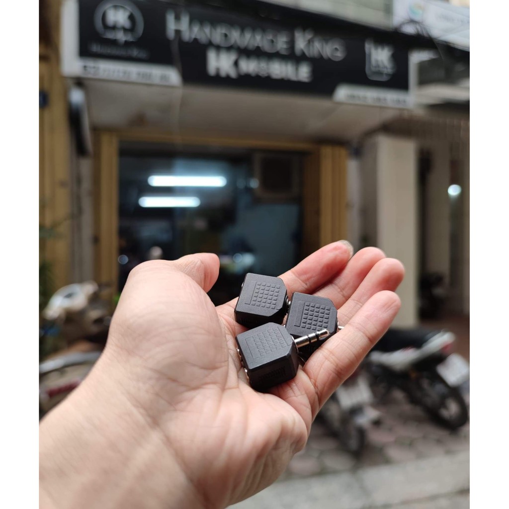 Bộ chia đôi tai nghe - 1 máy cắm 2 tai nghe