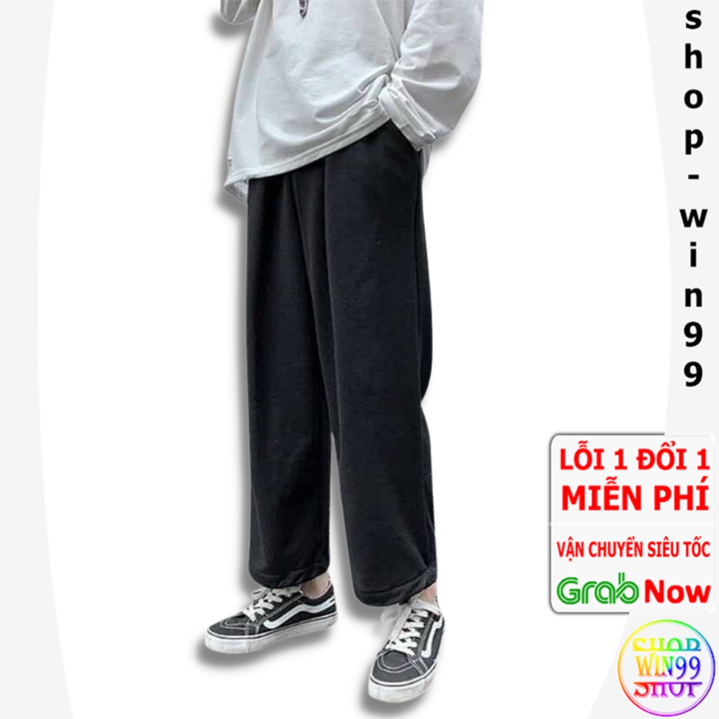 ❤️HÀNG ĐẸP-ẢNH THẬT❤️ Quần joger nữ nỉ bo gấu lưng thun/Quần Jogger Nam hàng chuẩn