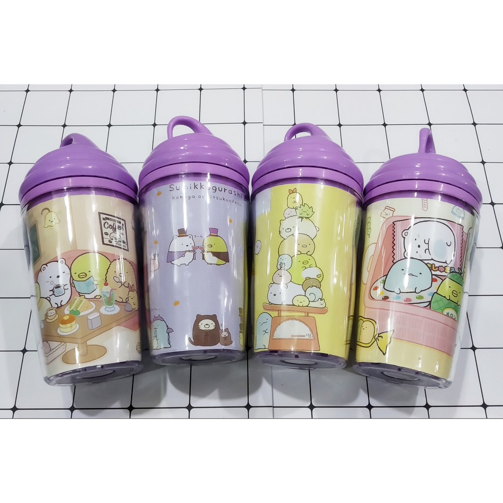 cốc 2 lớp sumikko CN13 cốc giữ nhiệt ly 2 lớp cốc làm lạnh dễ thương 250ml