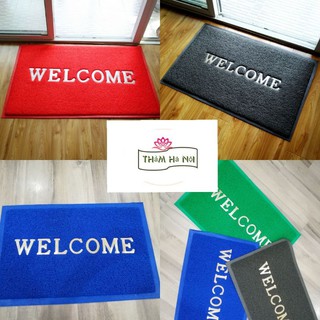 Thảm lau chân, thảm chùi chân welcome 50*70cm