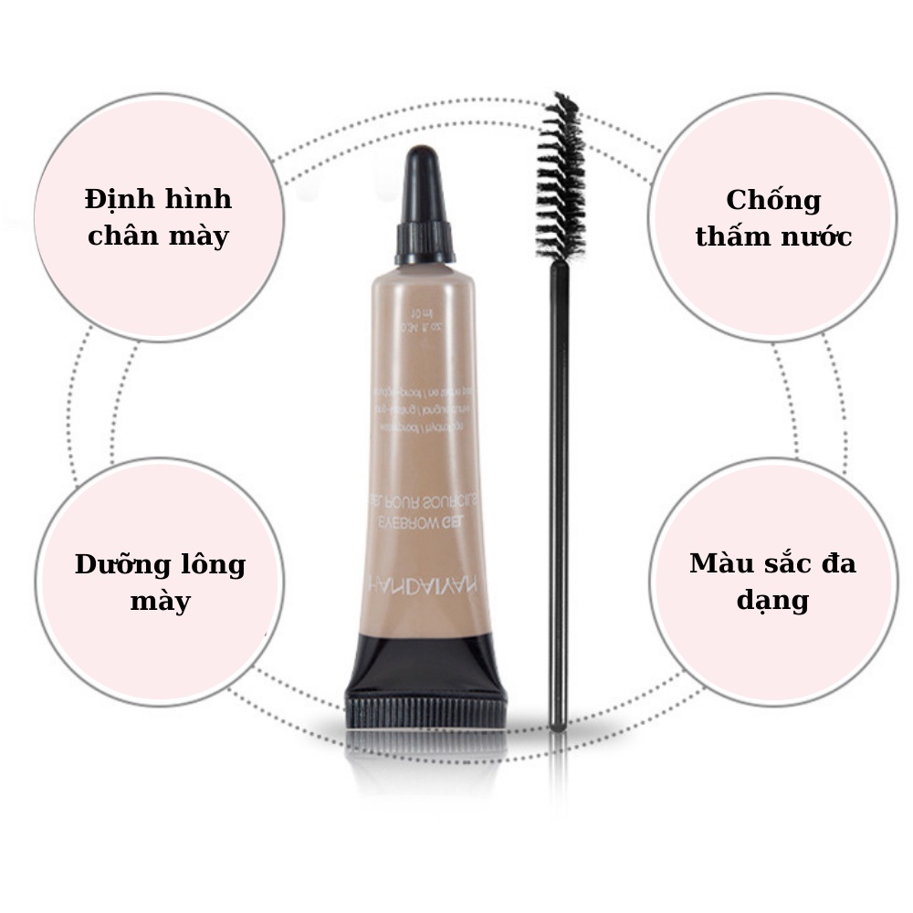 Keo Định Lông Mày HANDAIYAN Chống Thấm Nước Không Trôi 10 ml D5