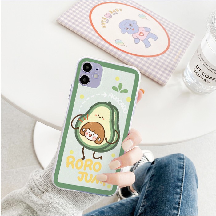 Ốp lưng iphone viền trong chống ố Cute Dễ Thương 6/6plus/6s/6splus/7/7plus/8/8plus/x/xr/xs/11/12/pro/max/plus/promax | BigBuy360 - bigbuy360.vn