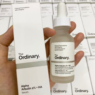 The Ordinary Serum Trắng Sáng, Căng Bóng Alpha Arbutin 2% + HA