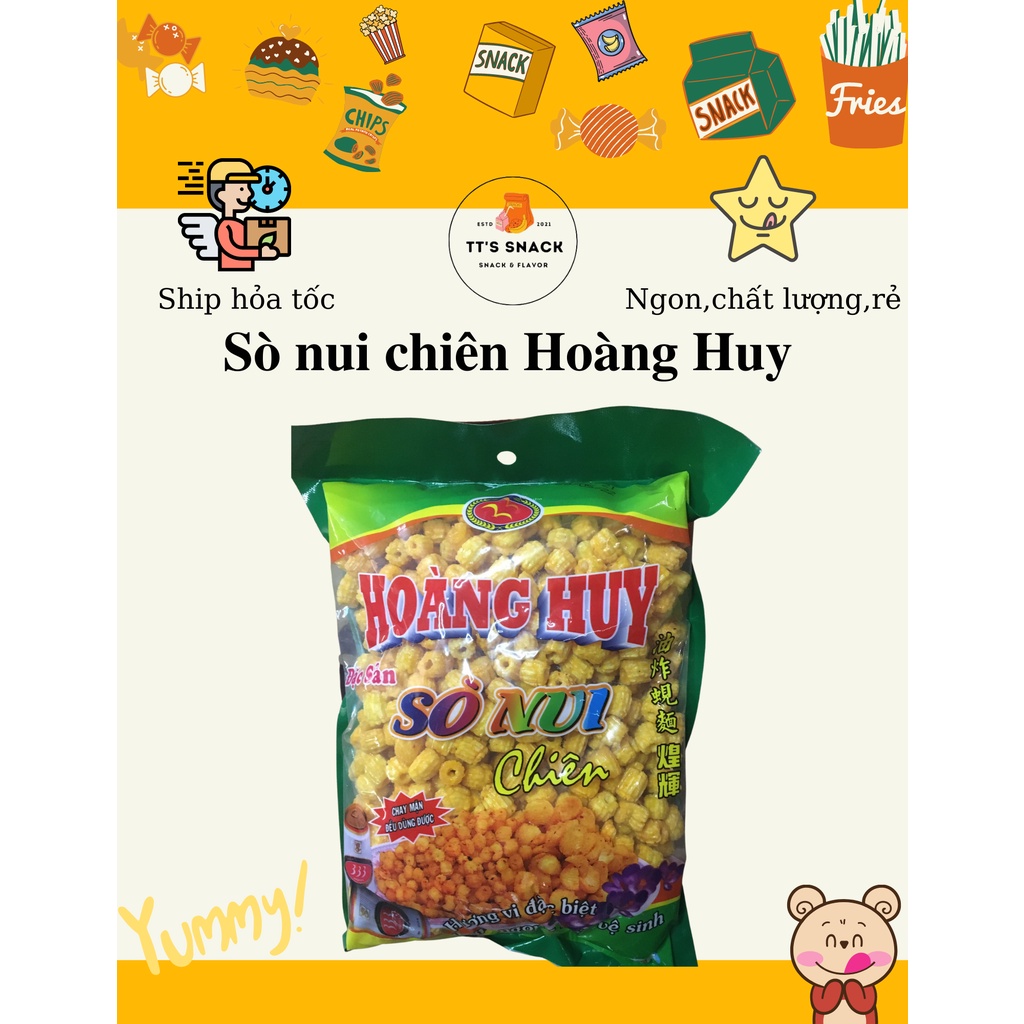 Sò nui chiên Hoàng Huy 500g/ 1 gói