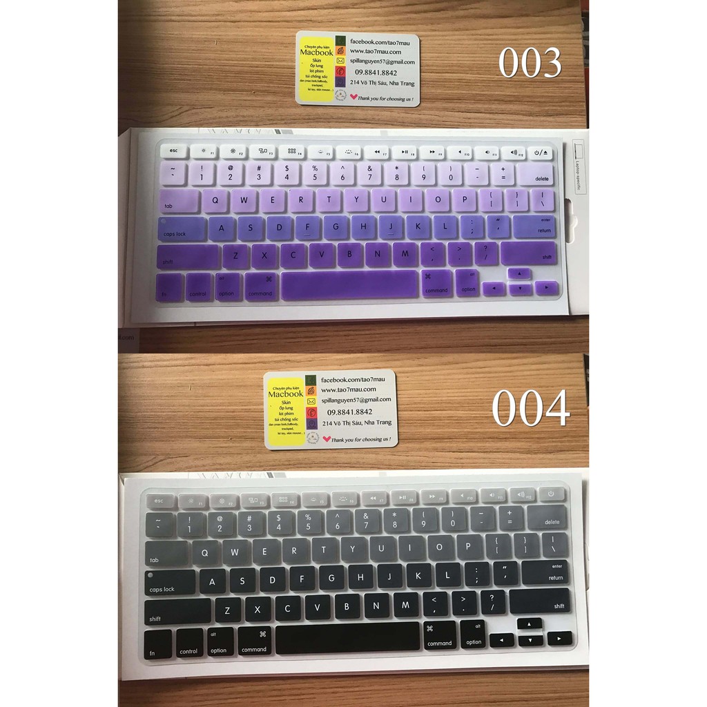 Lót phím màu Ombre cho Macbook 13 inch | BigBuy360 - bigbuy360.vn