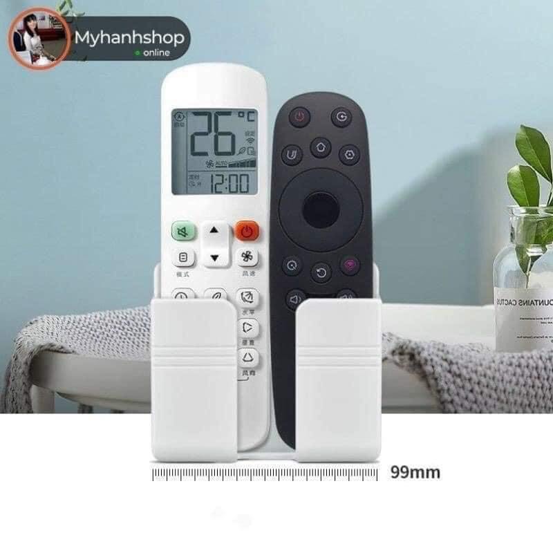 Giá Dán Tường Để Điện Thoại, Remote Điều Khiển, Ổ Cắm/ Giá Đỡ Sạc Điện Thoại Treo Tường/ Kệ Đựng Đồ Dán Tường Đa Năng]