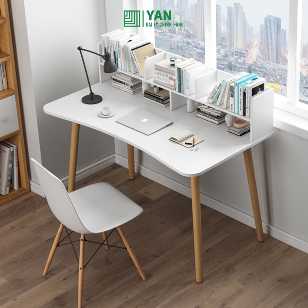 Bàn học bàn làm việc kèm kệ sách - gp197