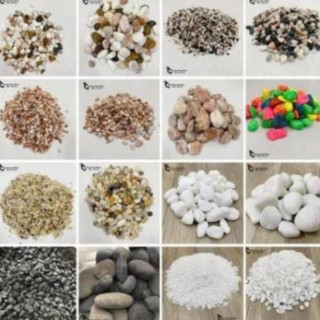 [ Nhiều màu - Nhiều size ] Đá sỏi trang trí sân vườn , hồ cá ( chọn màu )