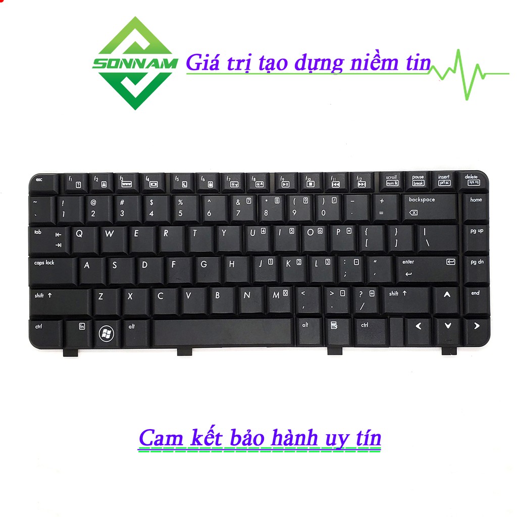 Bàn Phím Laptop HP Compaq Presario CQ15 CQ40 CQ41 CQ45 - Bảo Hành Đổi Mới 9 Tháng - Bảo hành đổi mới
