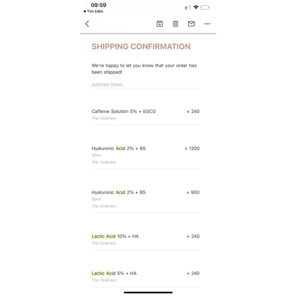 [ BILL CHÍNH HÃNG] Serum mờ thâm, giảm bọng mắt The Ordinary Caffein Solution 5% + EGCG | BigBuy360 - bigbuy360.vn