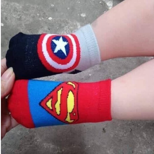 SET 10 ĐÔI TẤT SIÊU NHÂN CAO CỔ CHO BÉ TRAI TỪ 0-12TUỔI -giadungsieure