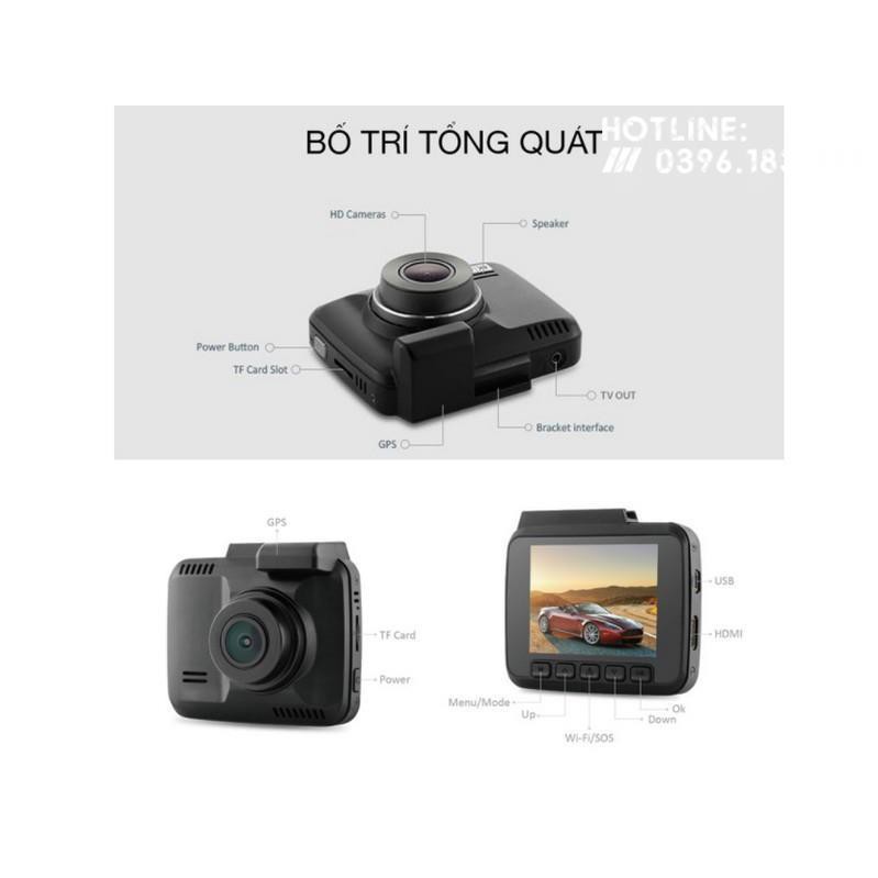 [Giảm giá]  Camera hành trình DashCam W8 4K Wifi | BigBuy360 - bigbuy360.vn