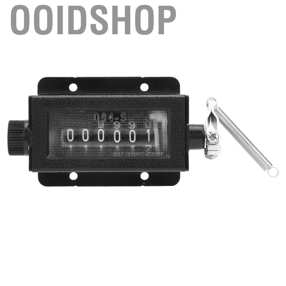 Hộp số cơ học Ooidshop D94-S 6 số 0-999999 có thể cài đặt chuyên dụng cho máy in