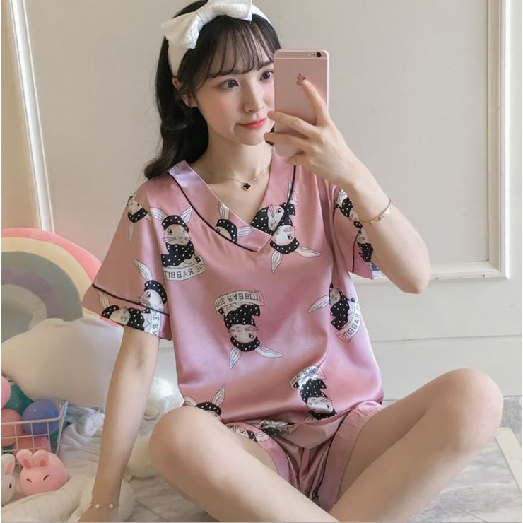 Bộ ngủ bộ pijama xinh xắn vải mềm mịn | BigBuy360 - bigbuy360.vn