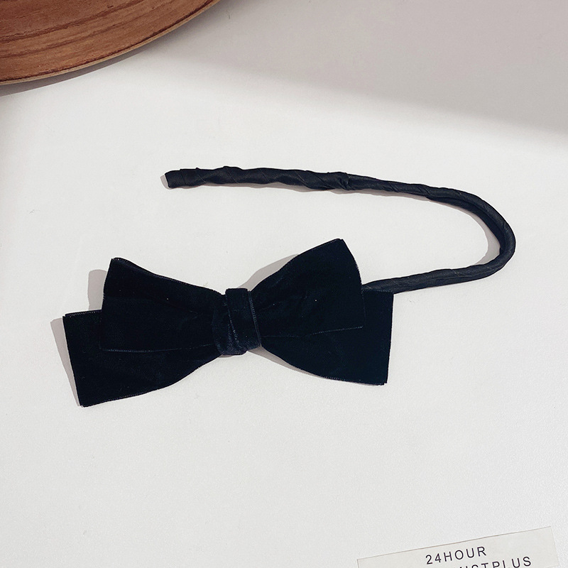 Dây buộc tóc đính nơ đáng yêu dành cho bạn nữ