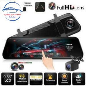 CAMERA HÀNH TRÌNH ANYTEK T12 GƯƠNG 10 INC ANYTEK T12 SIÊU NÉT FULLHD KÈM CAMERA LÙI | BigBuy360 - bigbuy360.vn