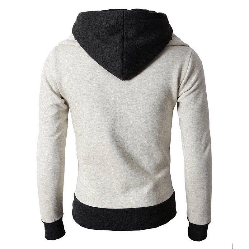 Áo Hoodies phối khoá kéo phong cách thể thao năng động cho nam | BigBuy360 - bigbuy360.vn
