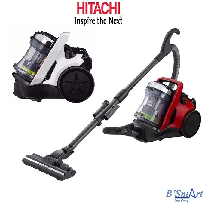 Máy hút bụi Hitachi CV-SC22 - Đỏ, 400 Pa, Dung lượng 2L