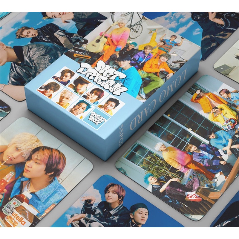 Set 55 Tấm Thẻ Ảnh Lomo Các Thành Viên Nhóm Nhạc NCT