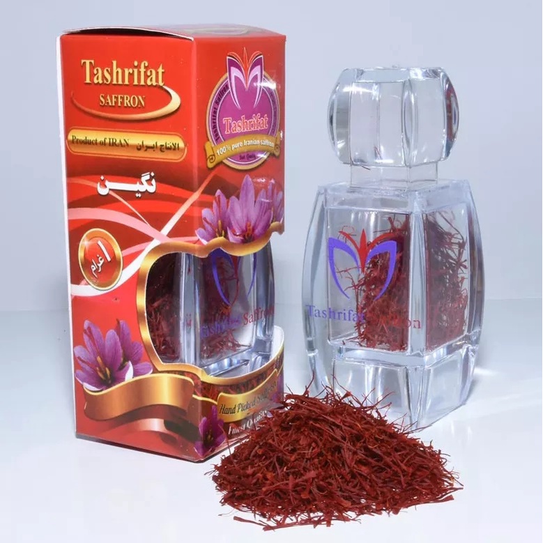 Nhụy Hoa Nghệ Tây Tashrifat Premium Negin Saffron Iran - Hàng Chính Hãng