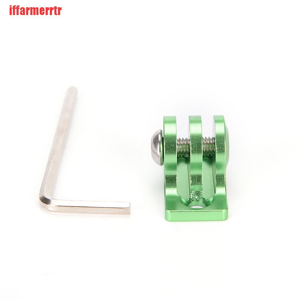 {iffarmerrtr} CNC Aluminum Alloy Tripod Adapter Mount for GoPro Hero+LCD 5 4S 4 3+3 Hot Sale KGD