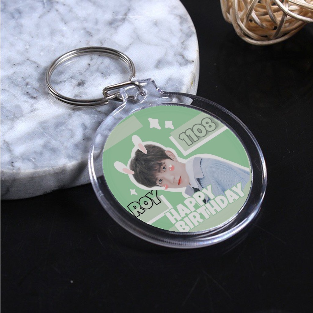 Móc treo chìa khóa in hình TFBOYS VƯƠNG NGUYÊN VƯƠNG TUẤN KHẢI DỊCH DƯƠNG THIÊN TỈ xắn tiện lợi