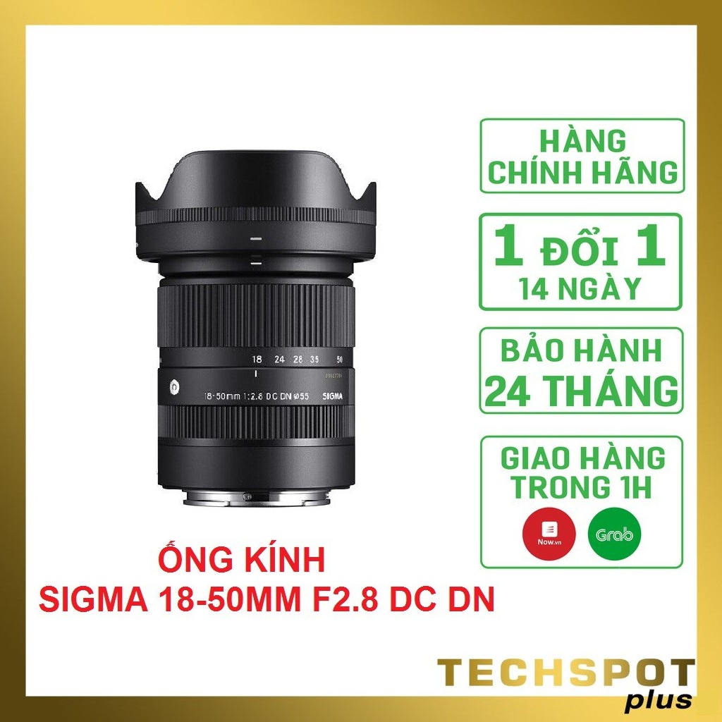 Ống kính SIGMA 18-50MM F2.8 DC DN